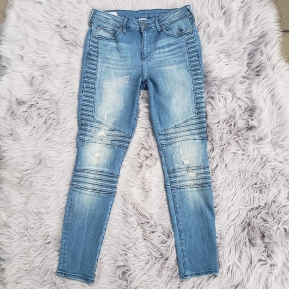 TRUE RELIGION HALLE mid rise super skinny jeans 27 - Picture 1 of 8